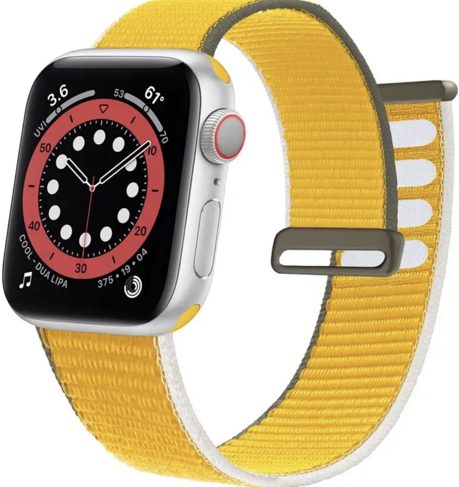 Curea Husa Folie Bracelet Nylon Sintetic Compatibila Ceas Apple Watch