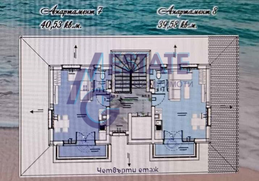 СТУДИО в малка бутикова сграда в гр. Царево,, кв. Василико.