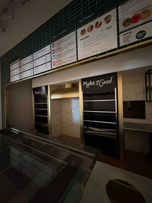 Оборудване на щанд за храна