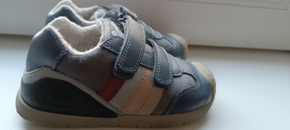 Ghete copii din piele imblanite, Biomecanics, masura 24