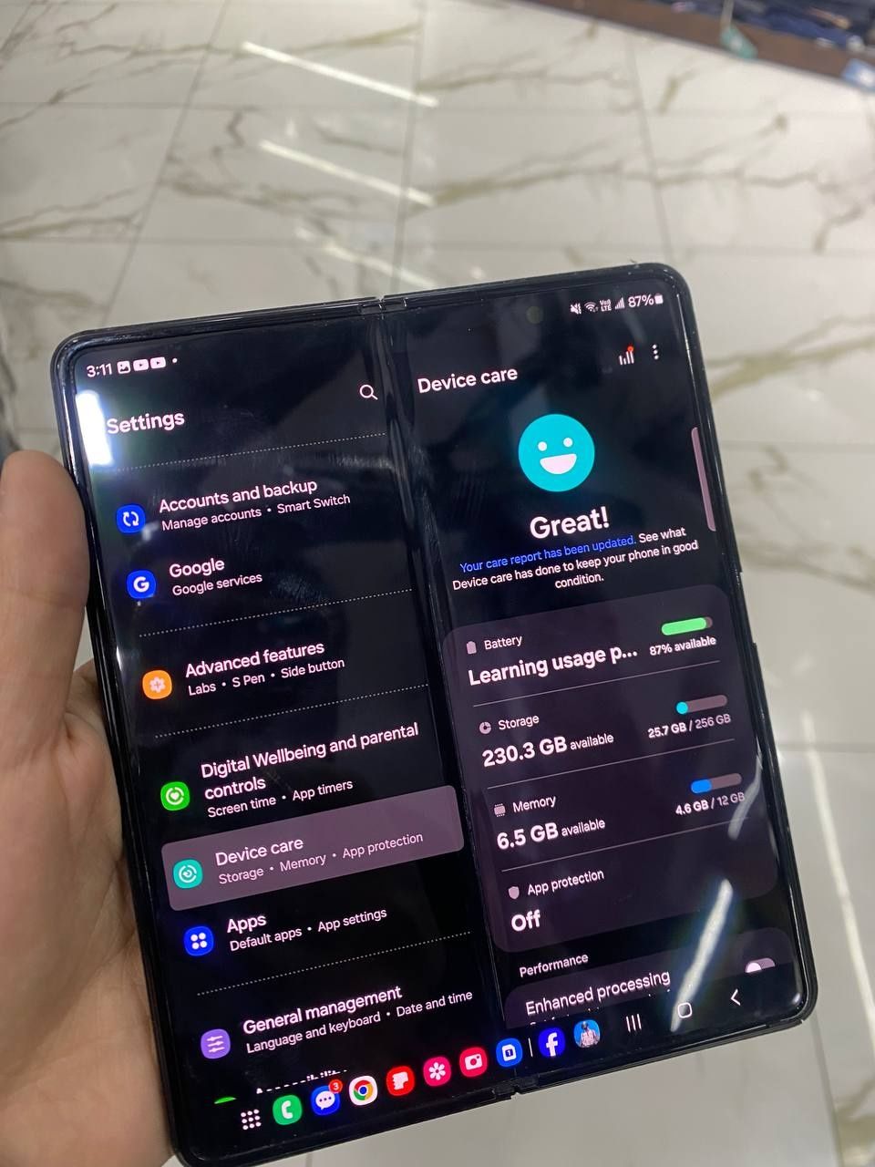 Samsung Galaxy Z Fold 3 5G!Ideal!Arzon narxda