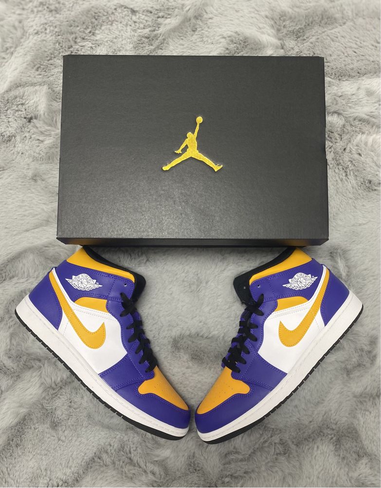 Jordan 1 mid “Lakers”