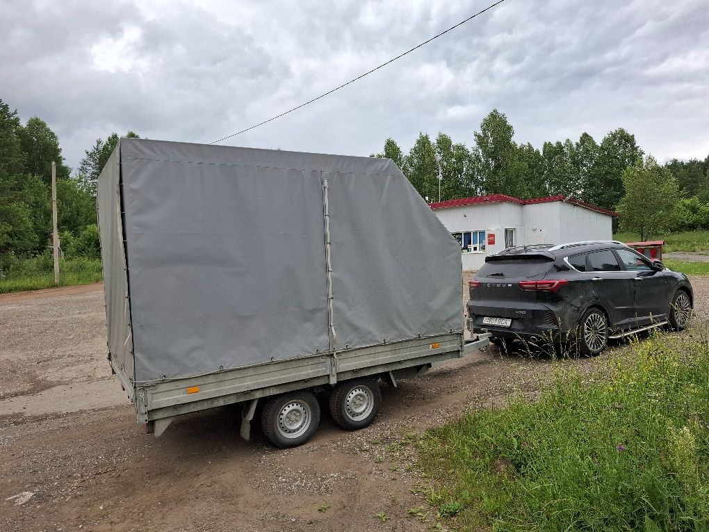 Автоприцеп с грузоподъёмностью до двух тонн