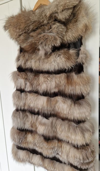 Vesta de blana naturală dama