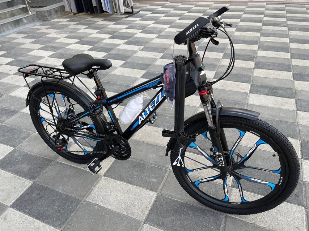 Новый велосипед 26 размер ALTEZZA САКА ДИСКа