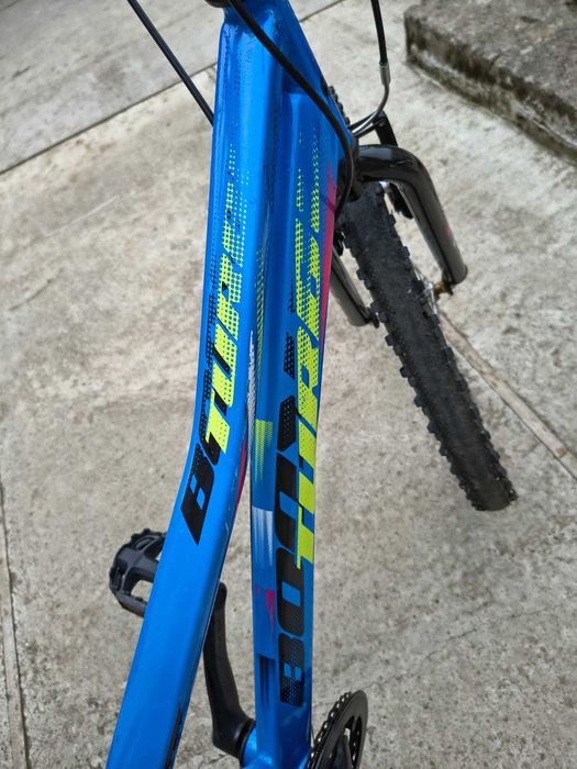 Bicicletă booster 24 turbo albastru 10+ANI