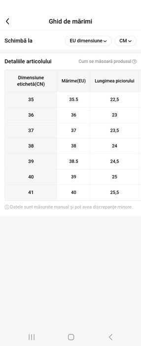Pantofi sandale mărime 38,5 - 39