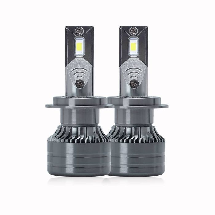 Set 2 becuri CSP tip H7 Hb4 H8 H9 H11 Canbus Dual color - Lemon Light