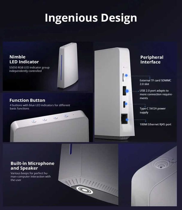 Хъб за управление SONOFF iHost, за Zigbee 3.0 смарт устройства, 4GB