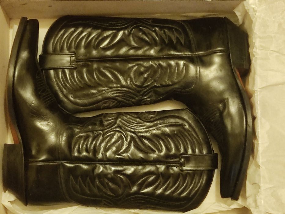 Cizme ciocate înalte western 42 / 43