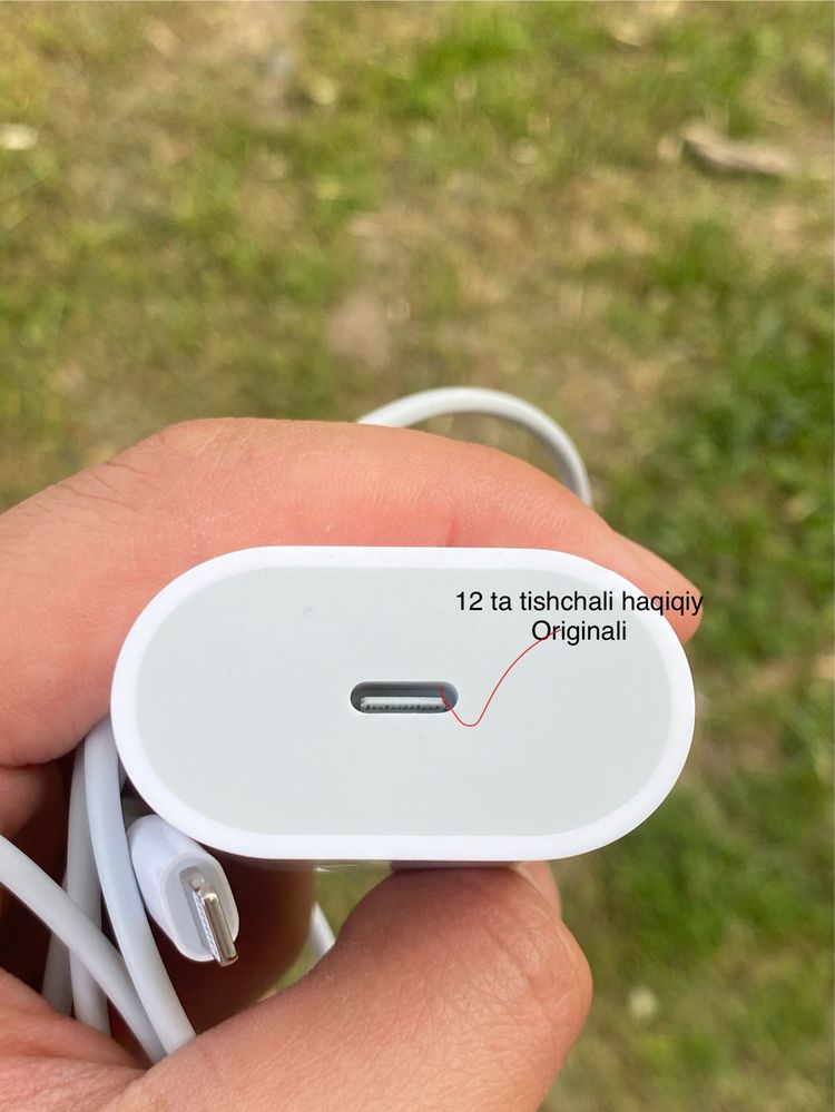 iPhone Original komplekt zaryadka yangi ishlatilmagan iphone Golovka
