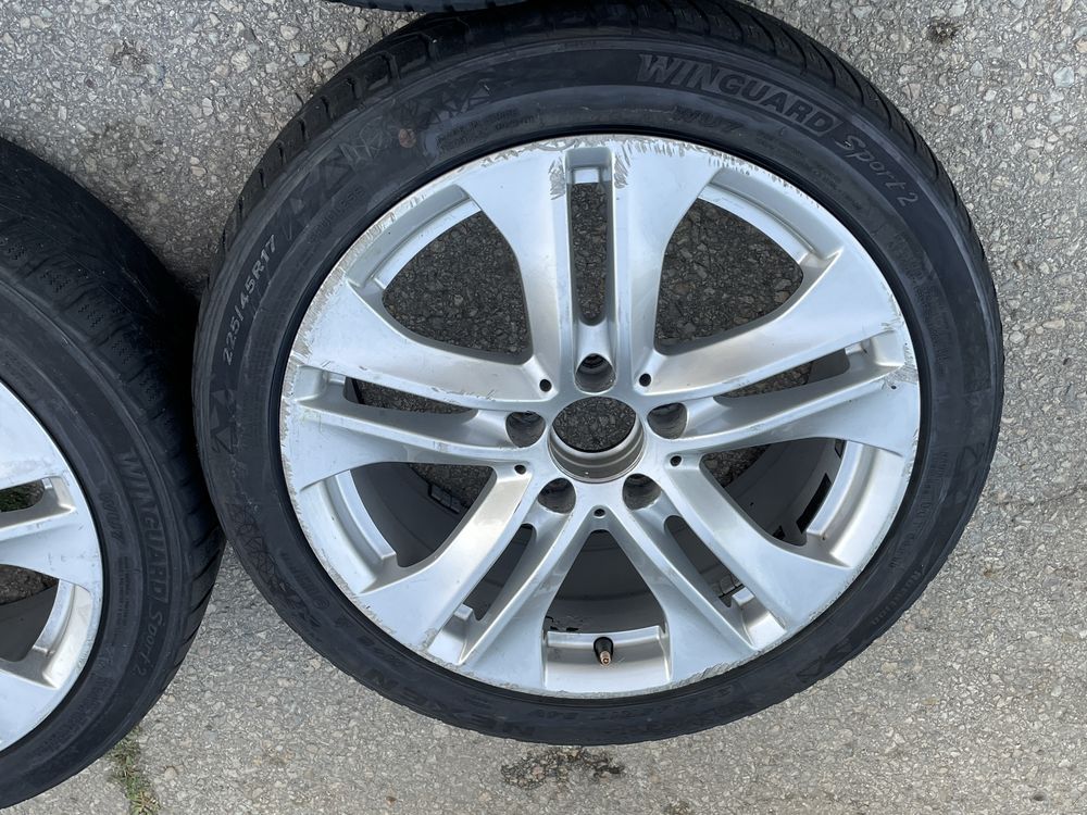 Лети Джанти 5х112 17 Цола Mercedes Audi VW Seat Skoda 5x112