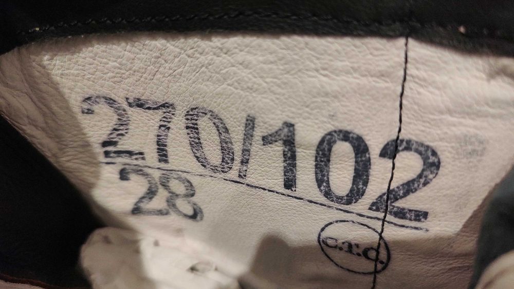 Bocanci militari  de iarna,negri, marimea 28(43)