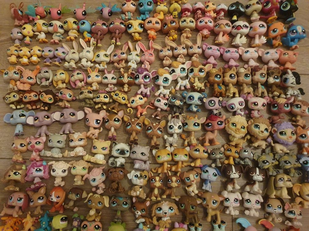Lot set imens figurine littlest pet shop lps rare