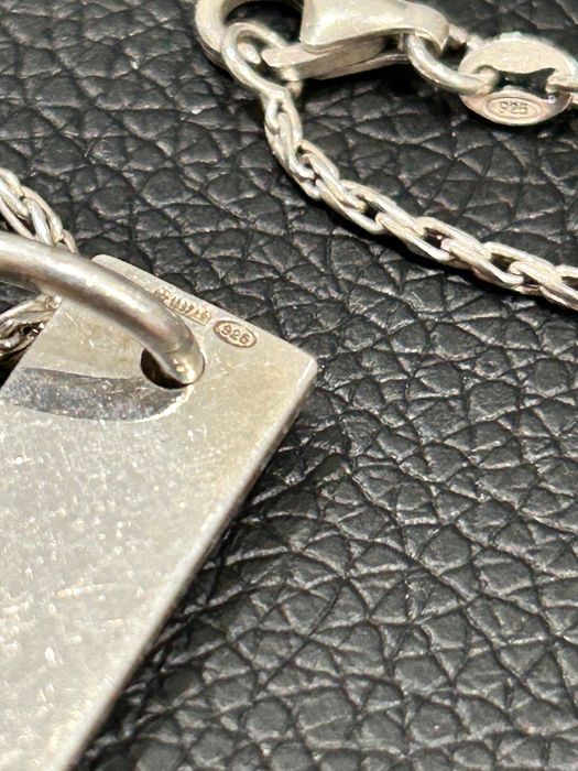 Pandantiv GUCCI original cu lanțișor argint