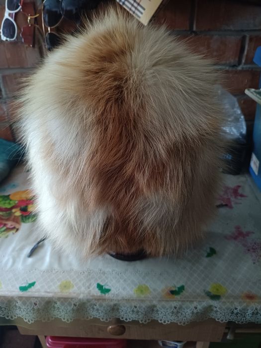 Продам шапку лисью