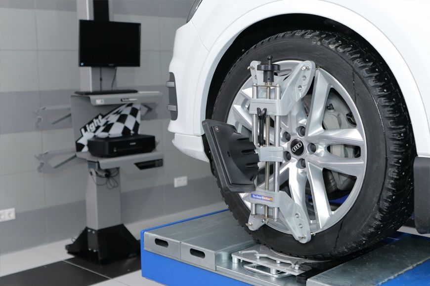 Развал схождения, СТО