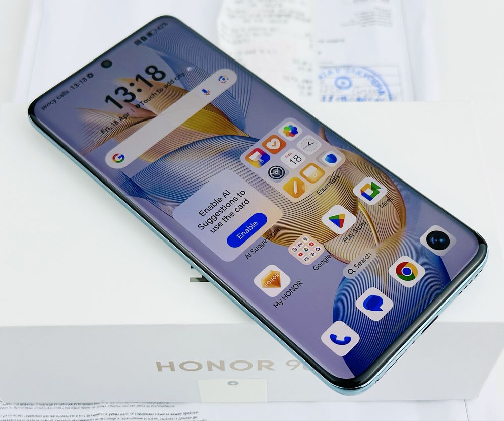 Honor 90 512GB 12RAM Emerald Green Перфектен! 2г. Гаранция!