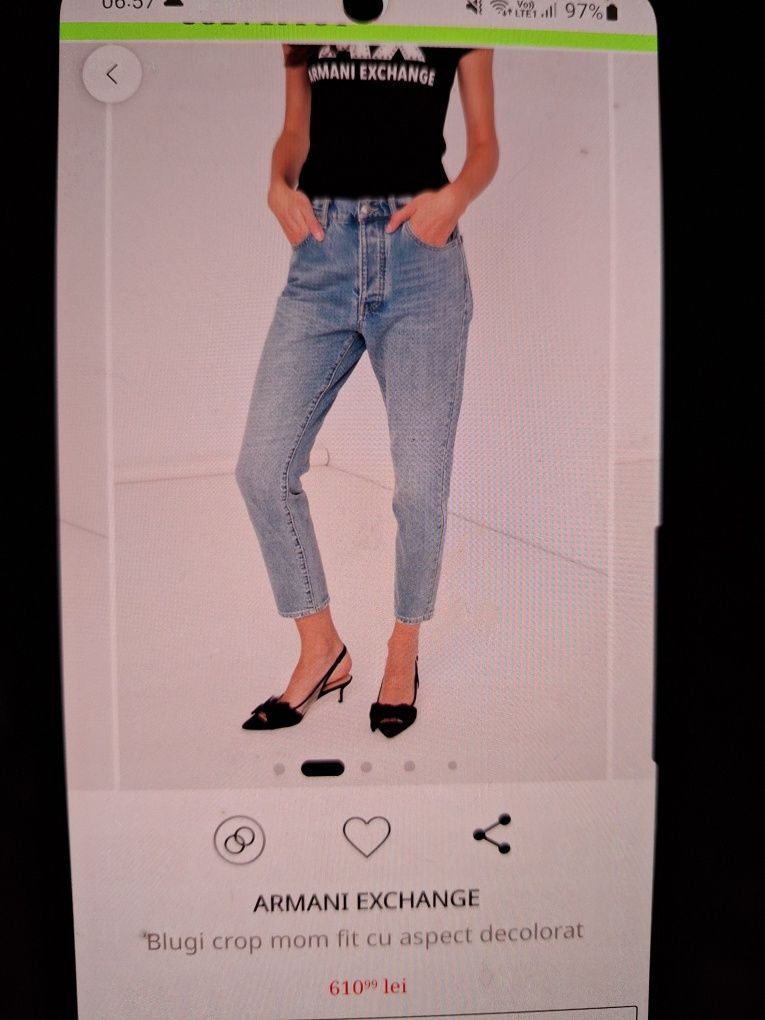 Blugi Armani Exchange