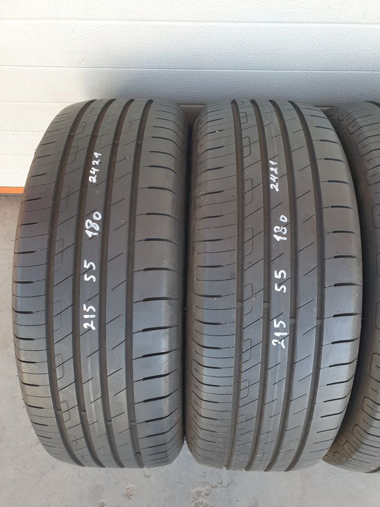 Летни гуми 4 броя GOODYEAR EficientGrip 215 55 R18 дот 2521