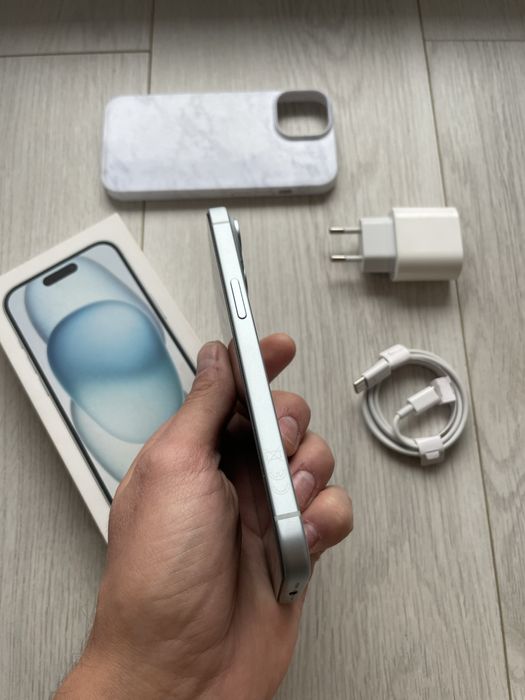 • Iphone  15  blue • FULLBOX •