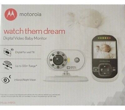 MOTOROLA MBP26 White - Digital Video Baby Monitor