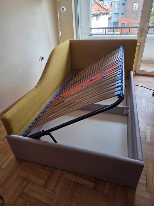 Легло 200х120, комплект с подматрачна рамка.