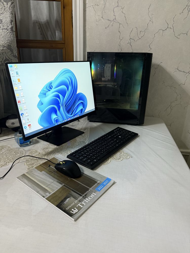 Топ игровой компьютер i3 12100F/DDR4 16GB/512GB SSD+1ТЕРА/GTX 1660