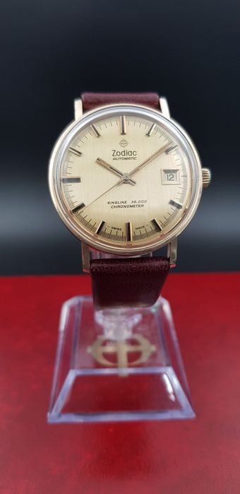 Ceas de aur Zodiac Kingline 36.000 chronometer