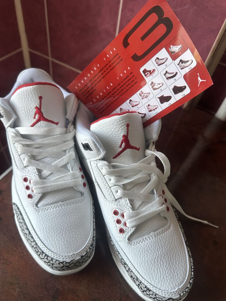 Nike Air jordan 3 retro white