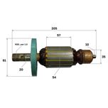Ротор для фрезера ALTECO FR2200 - запчасти на электроинструмент
