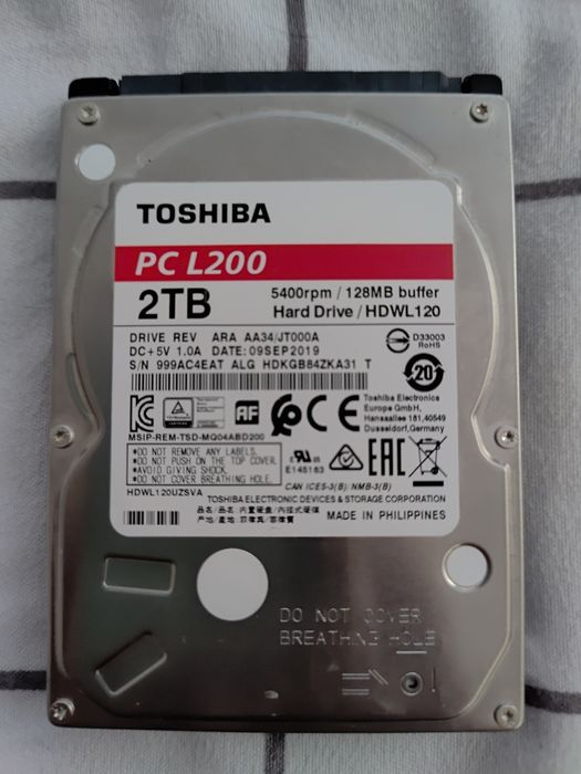 HDD 2.5 inch laptop 2TB