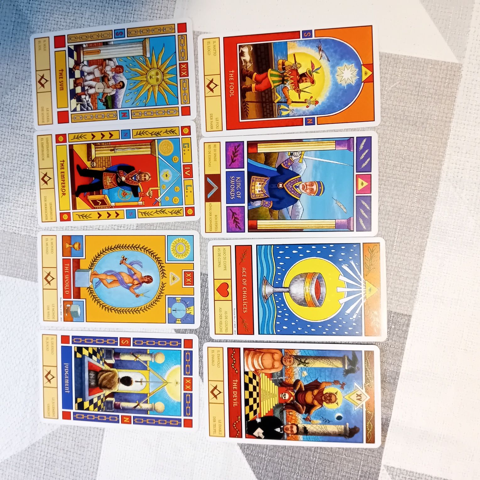 Carti Tarot mason