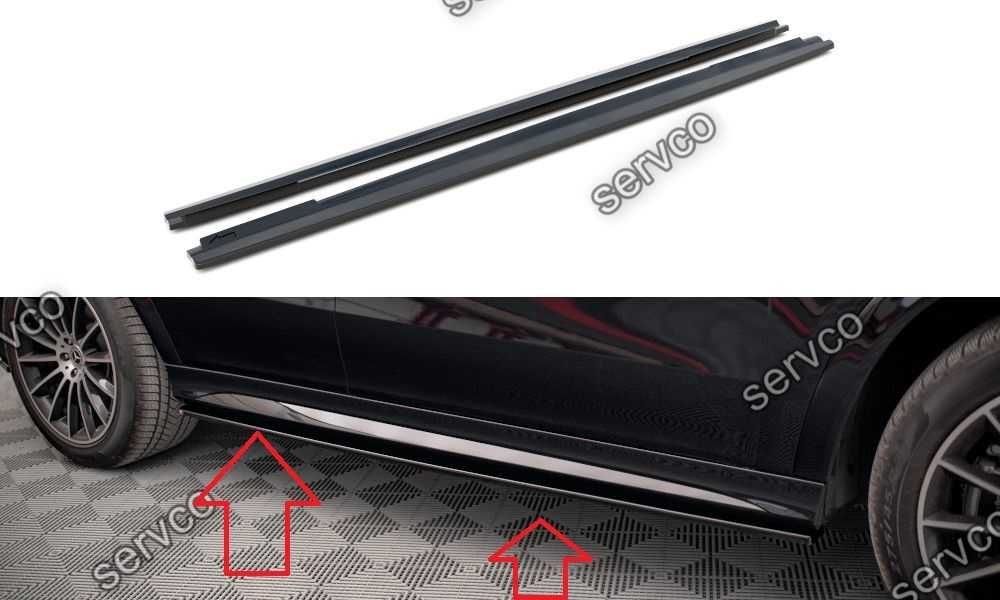 Body kit tuning Mercedes GLE C167 Coupe AMG-Line 2023- v6 Maxton