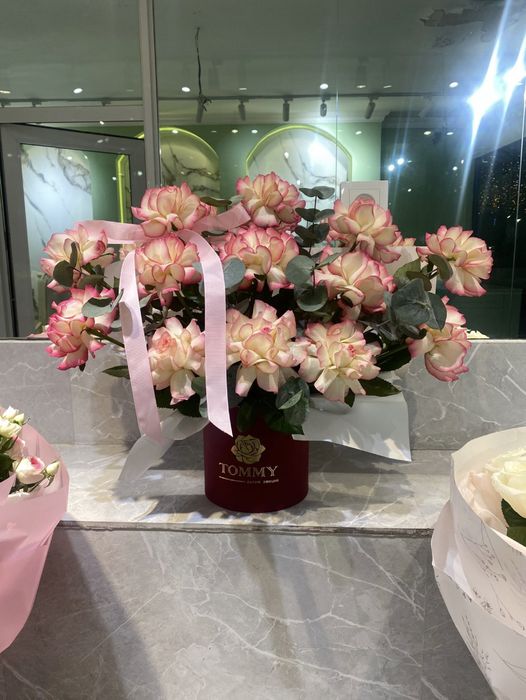 Цветы голландские розы