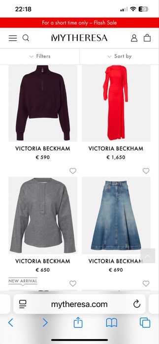 Pulover superb din lana Victoria Beckham