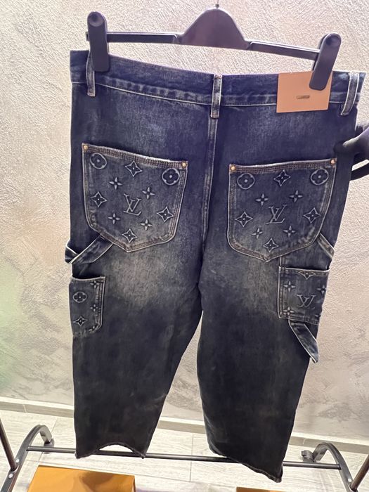 Blugi Louis Vuitton Carpenter - CALITATE PREMIUM ! Reducere !