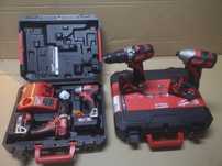 Set Milwaukee 18V bormasina si filetanta cu impact