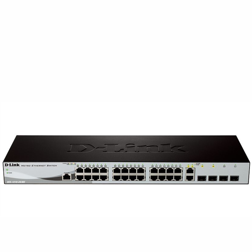 D-Link DES-1210-28/ME/B3B управляемый L2 коммутатор