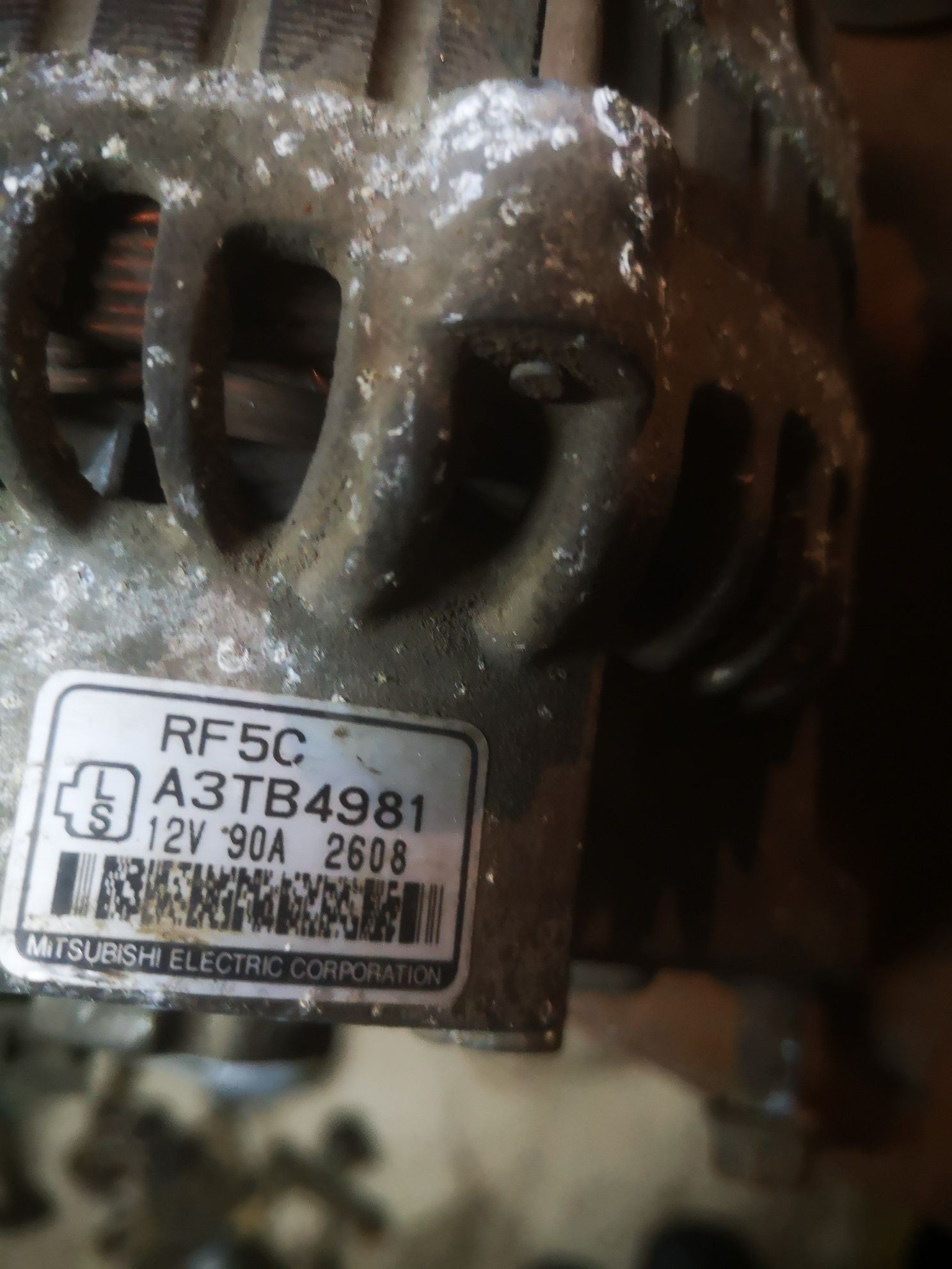 Мазда 6 генератор, Дв RF5C