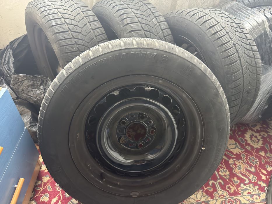 4 anvelope jante tablă – 225/55 R16 99H Bmw 520 ( E60]