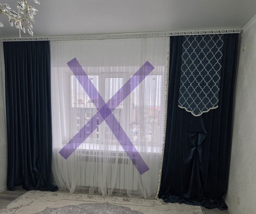 Штор сатылады. Ерекше дизайинда