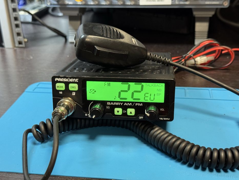 Statie radio CB President Barry ASC 12/24V revizii la zi