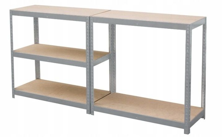 Raft de beci sau camara 90x40x180cm 5 rafturi metal MDF XM90060