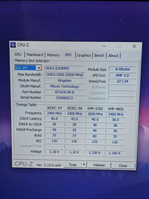 Memorii Ram Kingston FURY Beast 16GB DDR5 5200MHz CL40 Dual ChannelKit