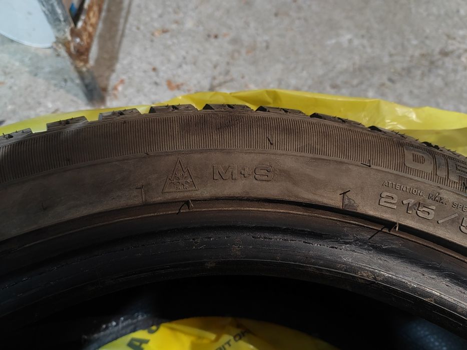 Зимни гуми Diplomat 215/50R17 – комплект, отлично състояние