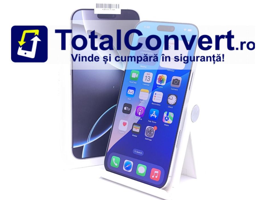 Apple iPhone 16 Pro Max 256GB White, Garantie 24 luni | #D86643