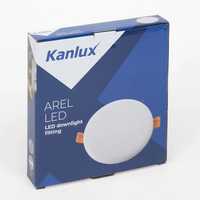 Spoturi LED rigips Kanlux Arel 20 W IP65 3000 K cerc