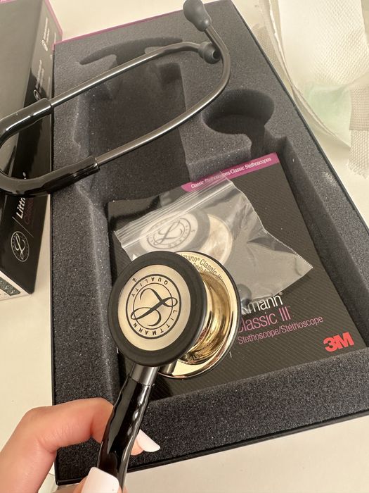 Stetoscop Littmann 3 clasic sampanie
