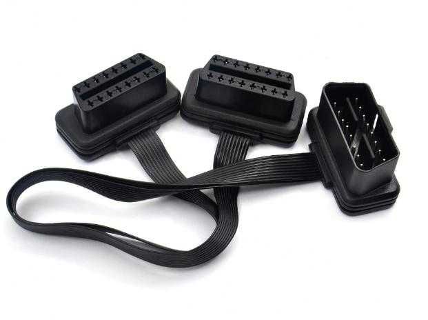 OBDII Y Сплитер OBD2 16PIN OBD Разклонител J-1962 ELM327 OBD2 Сплитер